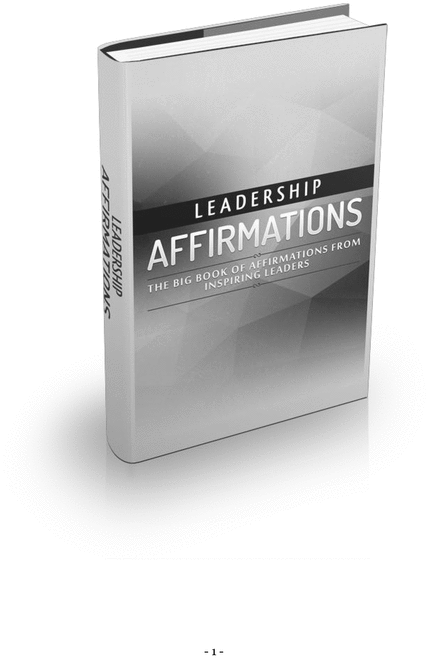 Product picture Leadership Affirmations